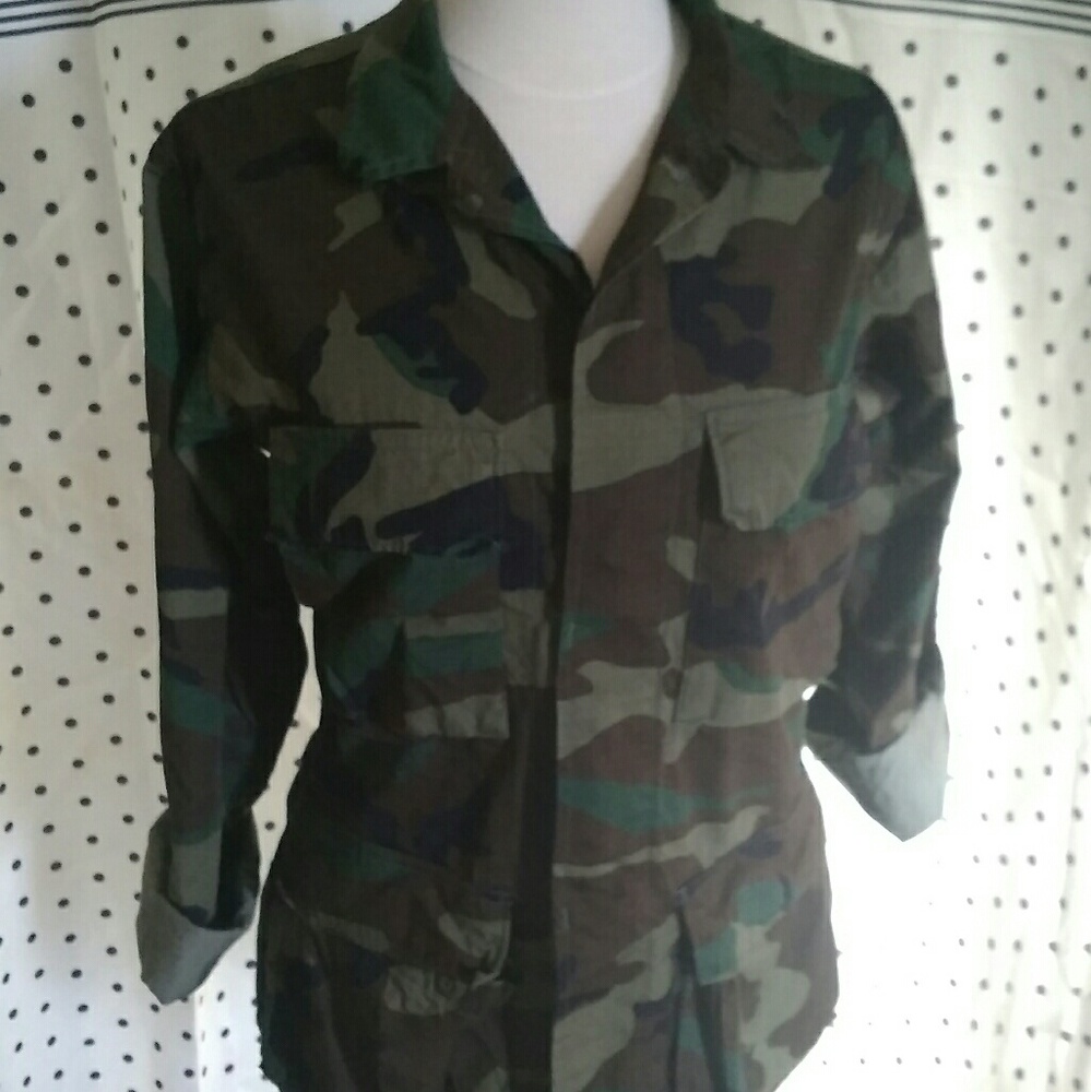 Camouflage​ Jacket